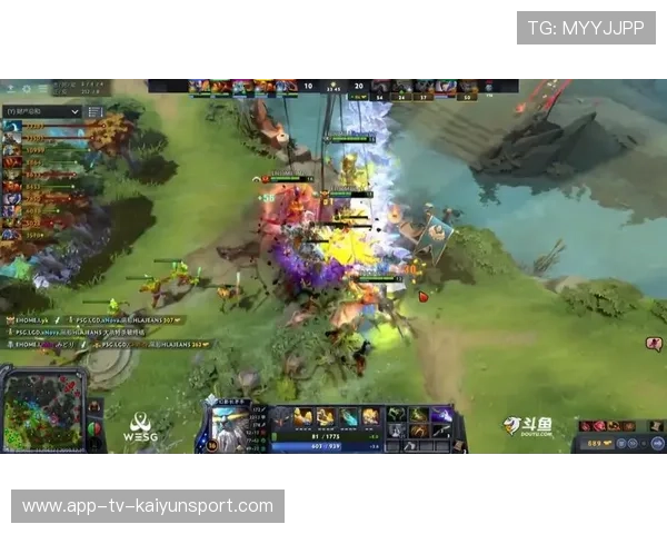 职业比赛Dota2碾压局毫无悬念